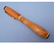 Stylo plume en loupe d'acacia