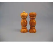 Salière poivrière en loupe petit modèle 