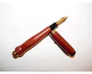 Stylo plume en rose ivoire