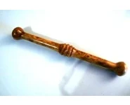 Bâton qi gong B41RL en loupe d'orme