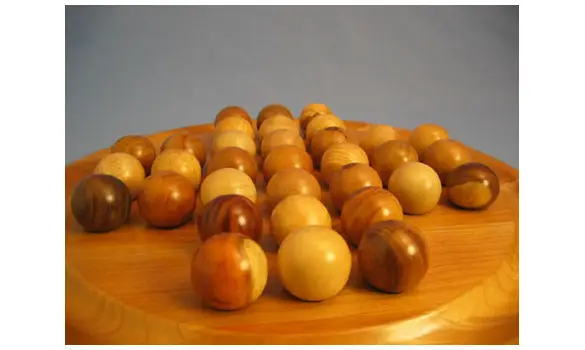 Solitaire 33 essences de bois différents