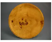 Plateau en loupe de peuplier