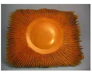 Tableau soleil en poirier