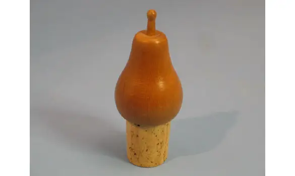 Bouchon poire en poirier