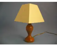 Lampe merisier hauteur 29 cm