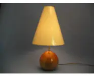 Lampe en merisier hauteur 48 cm